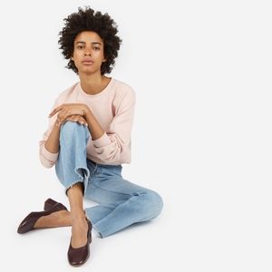 Everlane Day Heel in Oxblood